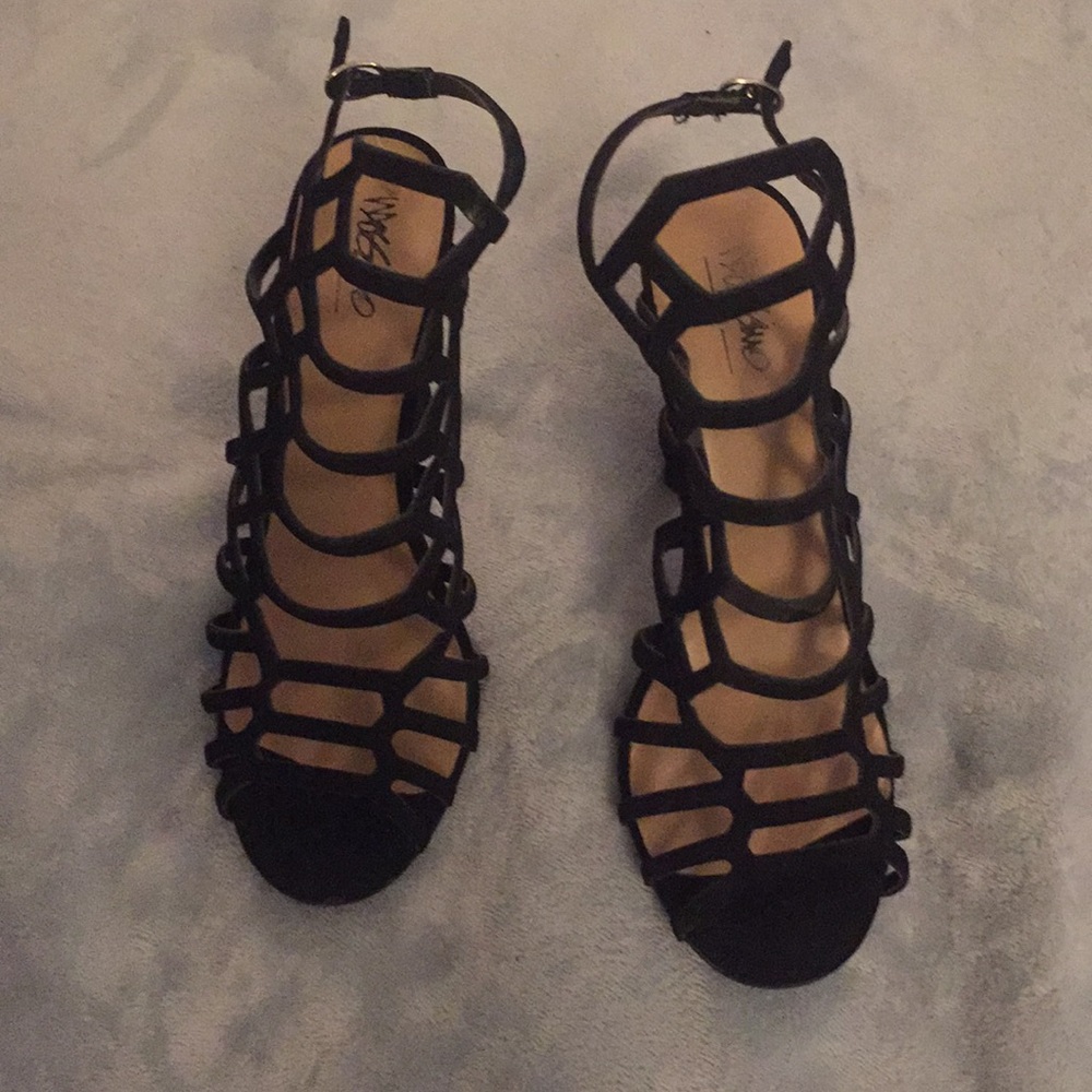 Black high heels